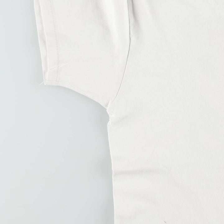 90'S STEDMAN Super HI CRU Print T-Shirt, Made in USA, Men's Size L (approx.) cotton white type Vintage Second Hand