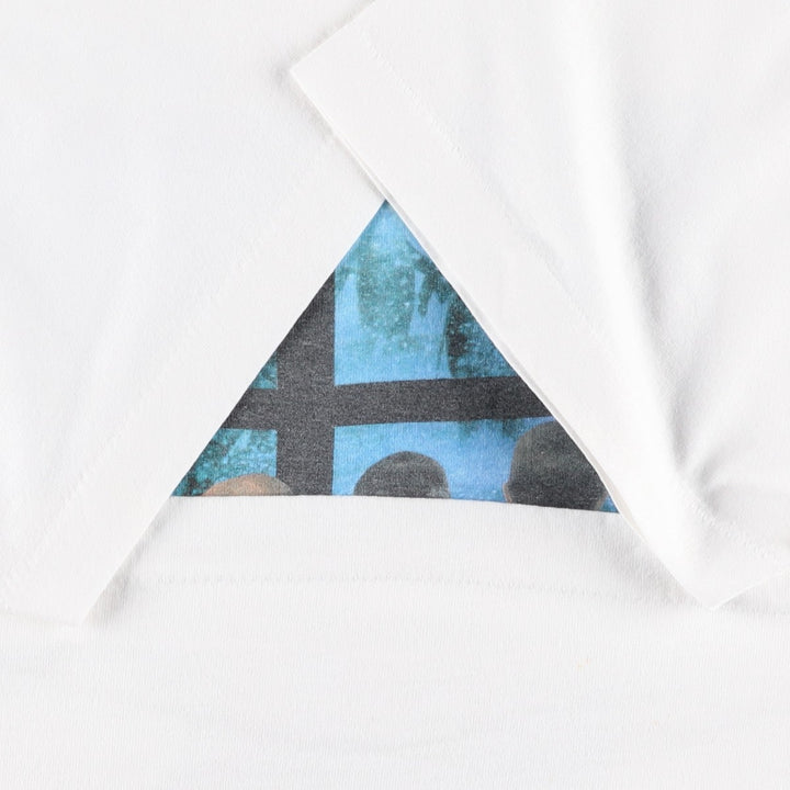 90'S Fruit of the Loom Best Print T-Shirt, Made in USA, Men's Size XL (approx.) cotton white type Vintage Second Hand