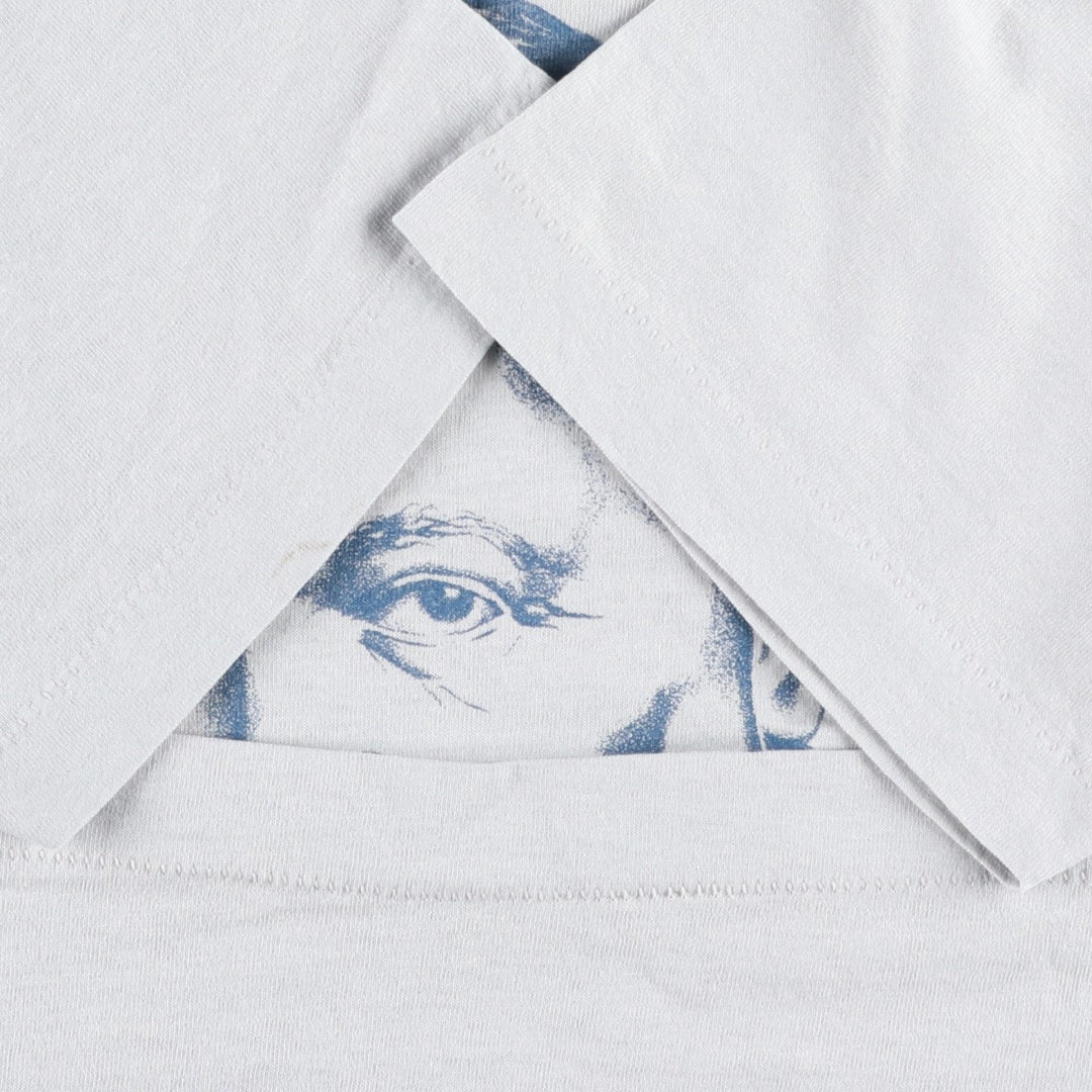 Great Figures T-shirt, Men's XL size unclear Blue type light blue Vintage Second Hand