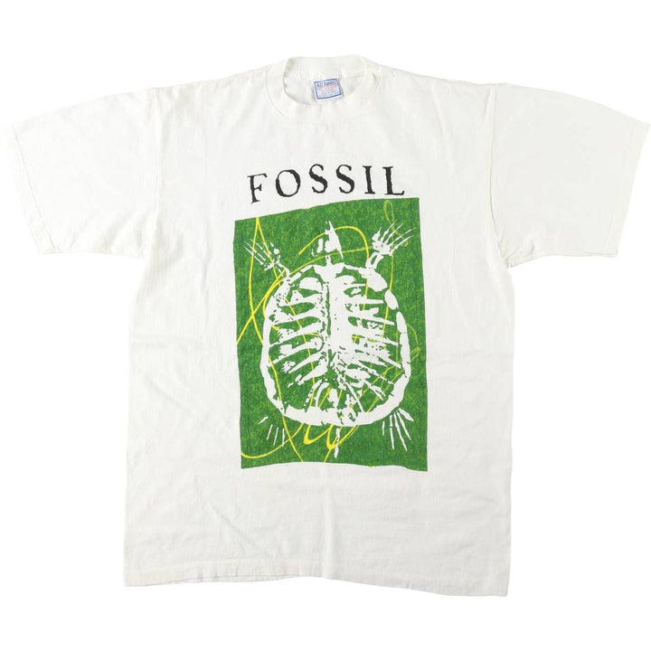 90'S All Sport Print T-shirt Made in USA Men's XL Vintage cotton white type Vintage Second Hand