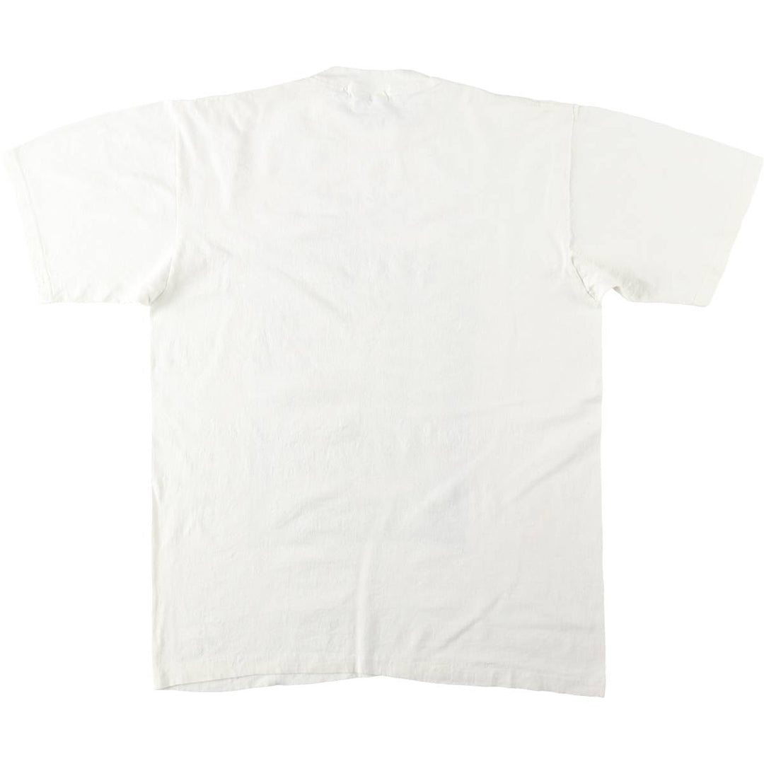 90'S All Sport Print T-shirt Made in USA Men's XL Vintage cotton white type Vintage Second Hand