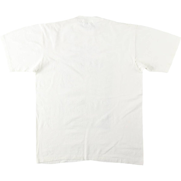 90'S All Sport Print T-shirt Made in USA Men's XL Vintage cotton white type Vintage Second Hand