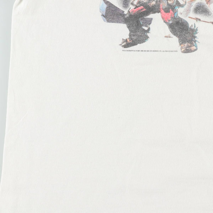 2000'S Fruit of the Loom SOUL CALIBUR 3 (Soulcalibur 3) Video Game Print T-Shirt, Men's XL (approx.) cotton white type Vintage Second Hand