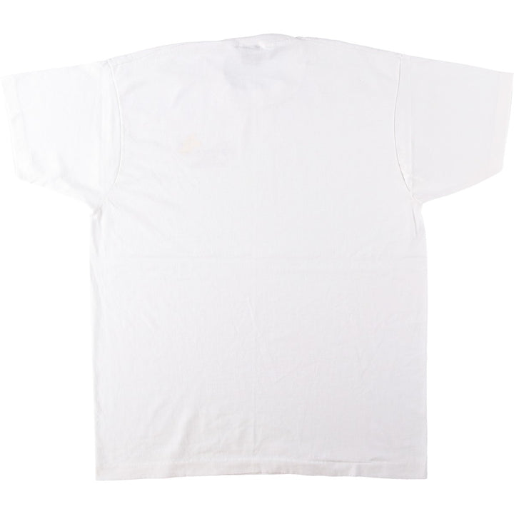 90'S SCREEN STARS Printed T-shirt Made in USA Men's XL Vintage cotton white type Vintage Second Hand