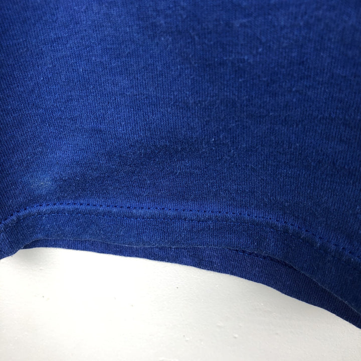 90's Jerseys Jerzees 50 cotton blue type Vintage Second Hand