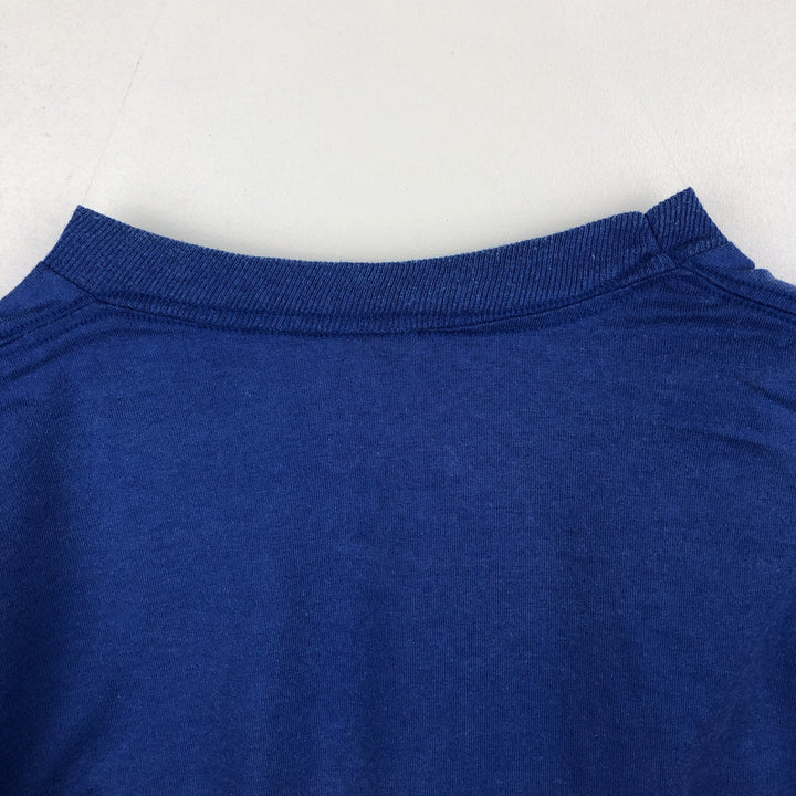 90's Jerseys Jerzees 50 cotton blue type Vintage Second Hand