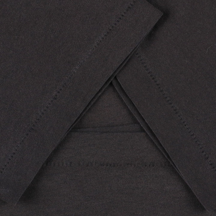 90s-00'S Fruit of the Loom printed T-shirt, men's size L (approx.) cotton black type Vintage Second Hand