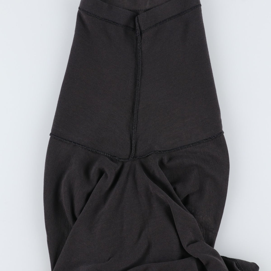 90s-00'S Fruit of the Loom printed T-shirt, men's size L (approx.) cotton black type Vintage Second Hand