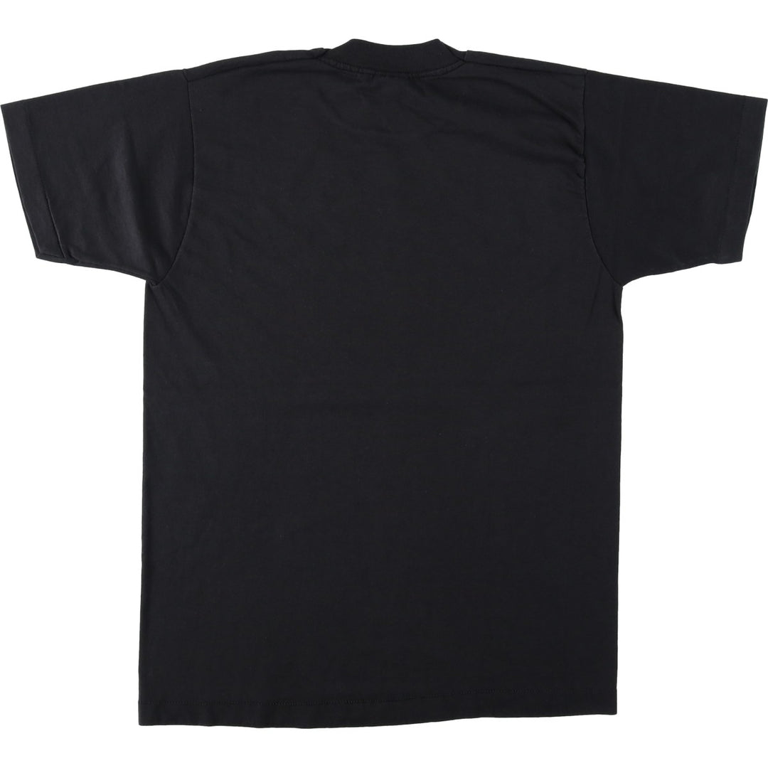 90'S Fruit of the Loom Best Print T-Shirt, Made in USA, Men's Size M (approx.), Vintage cotton black type Vintage Second Hand