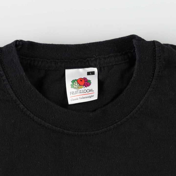 Fruit of the Loom RAM-MAN Band T-shirt (Men's size L equivalent) cotton black type Vintage Second Hand