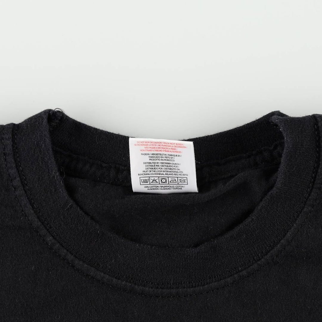 Fruit of the Loom RAM-MAN Band T-shirt (Men's size L equivalent) cotton black type Vintage Second Hand