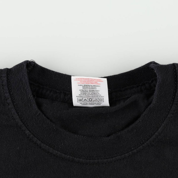 Fruit of the Loom RAM-MAN Band T-shirt (Men's size L equivalent) cotton black type Vintage Second Hand