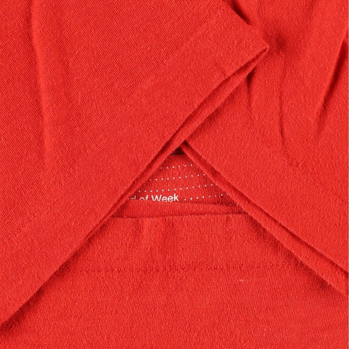 80'S Screen Stars advertising t-shirt, made in USA, men's size XL equivalent, vintage. cotton red type Vintage Second Hand