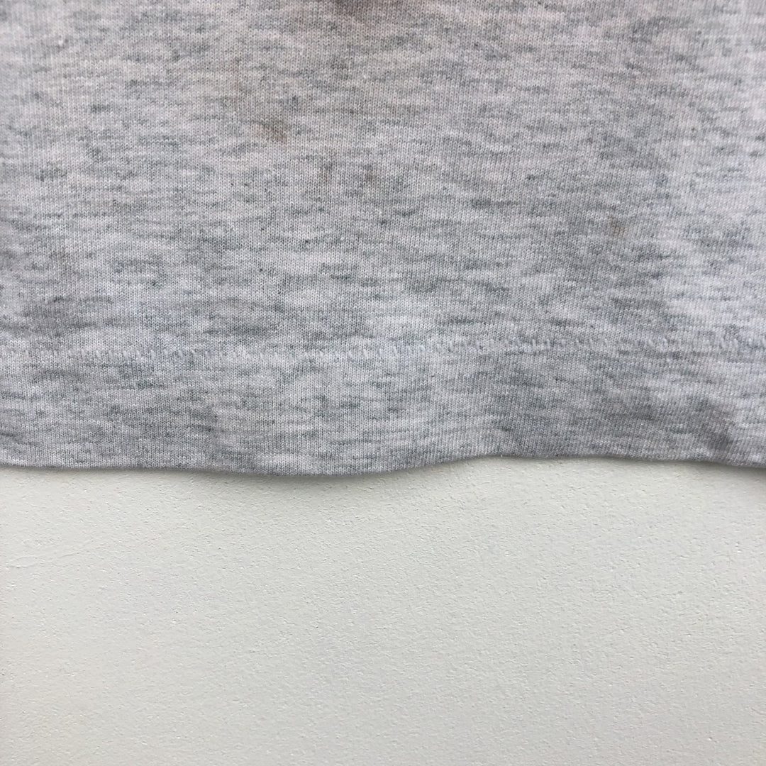 90s-00'S Fruit of the Loom Best Print T-Shirt, Made in USA, Men's Size M (approx.), Vintage cotton gray type Vintage Second Hand