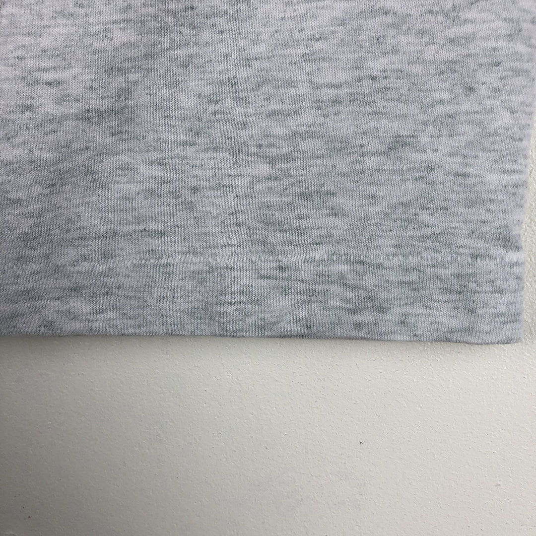 90s-00'S Fruit of the Loom Best Print T-Shirt, Made in USA, Men's Size M (approx.), Vintage cotton gray type Vintage Second Hand