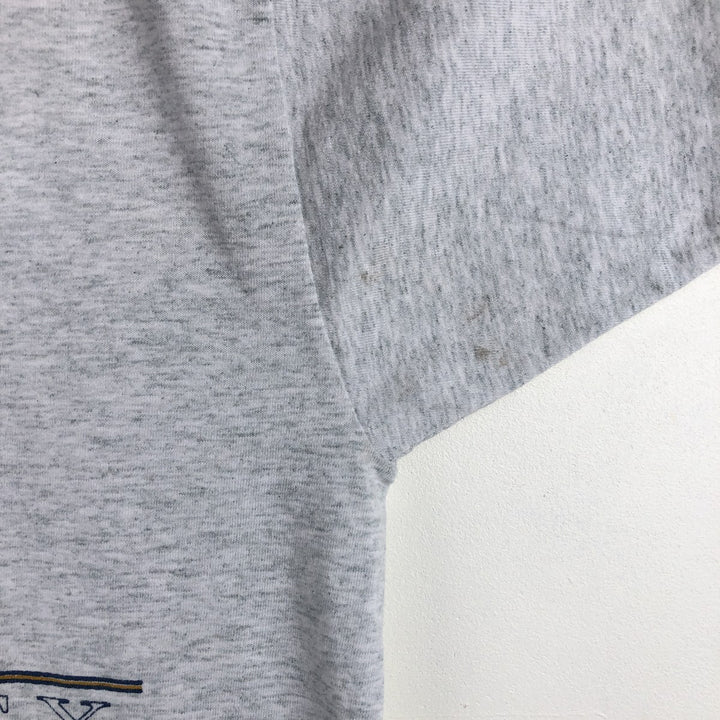 90s-00'S Fruit of the Loom Best Print T-Shirt, Made in USA, Men's Size M (approx.), Vintage cotton gray type Vintage Second Hand