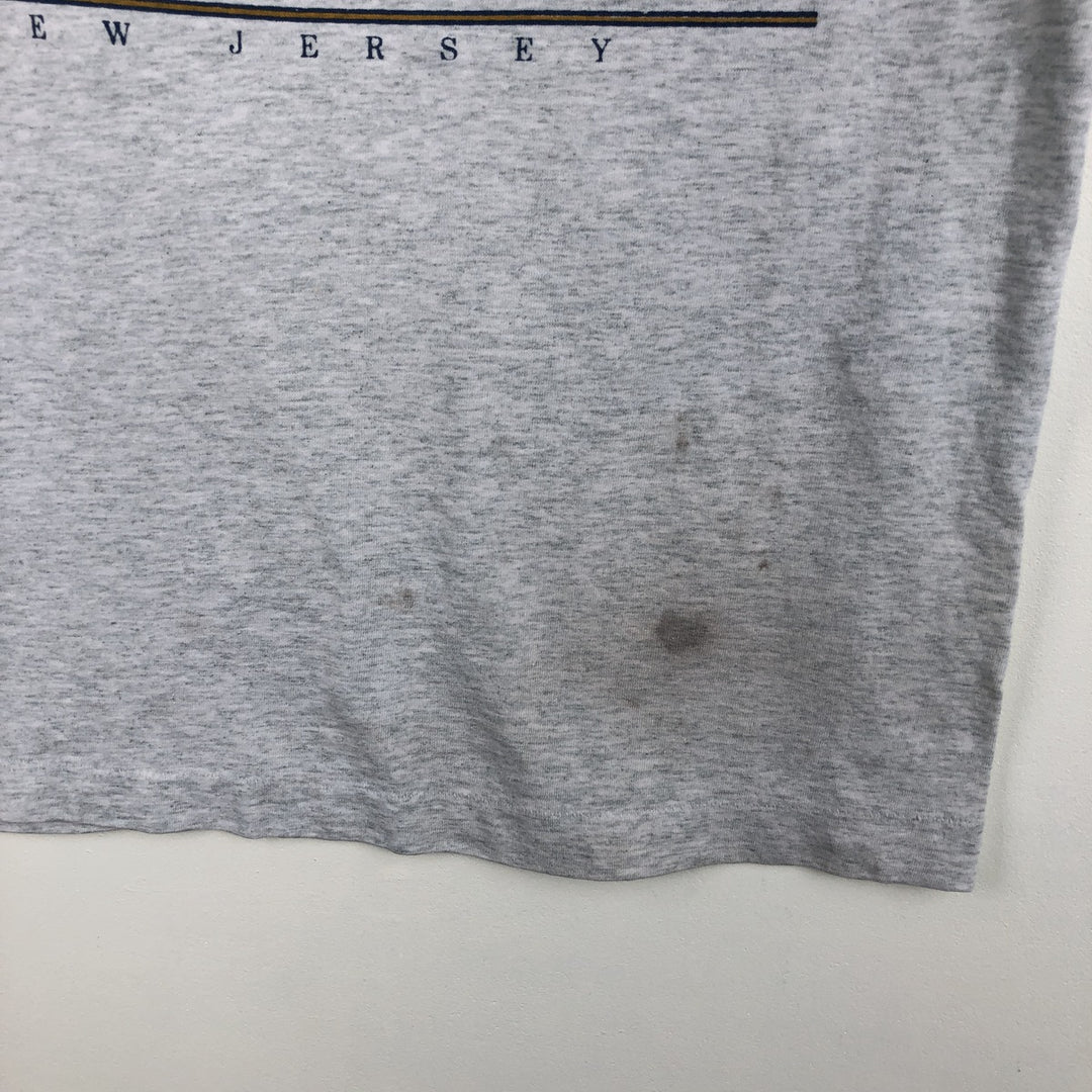 90s-00'S Fruit of the Loom Best Print T-Shirt, Made in USA, Men's Size M (approx.), Vintage cotton gray type Vintage Second Hand