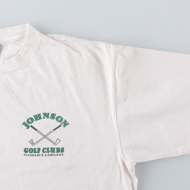 90'S ONEITA erotic t-shirt with message print, men's size XL equivalent, vintage. cotton white type Vintage Second Hand