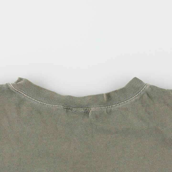 ~90'S SPORTOP Print T-Shirt, Made in Canada, Men's XL equivalent, Vintage cotton Khaki type Vintage Second Hand