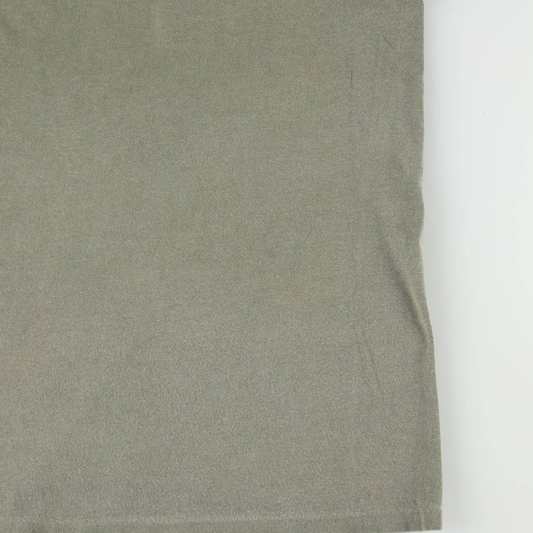 ~90'S SPORTOP Print T-Shirt, Made in Canada, Men's XL equivalent, Vintage cotton Khaki type Vintage Second Hand