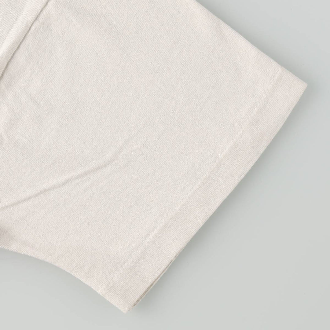 90'S Fruit of the Loom Heavy Cotton Print T-Shirt, Men's Size L (approx.), Vintage cotton white type Vintage Second Hand