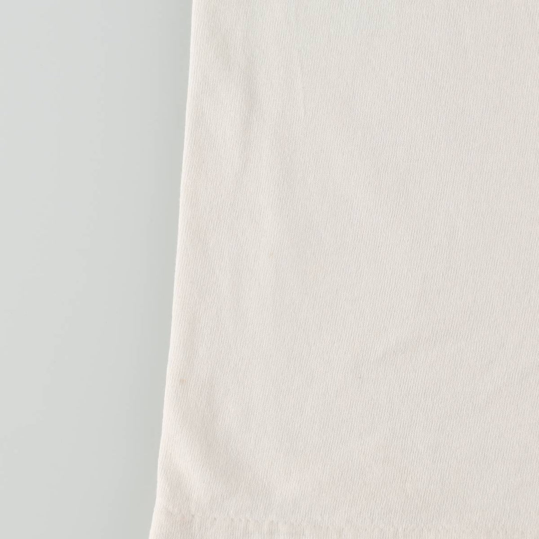 90'S Fruit of the Loom Heavy Cotton Print T-Shirt, Men's Size L (approx.), Vintage cotton white type Vintage Second Hand