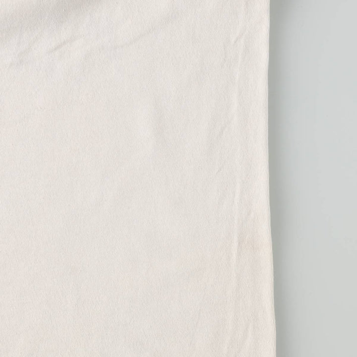 90'S Fruit of the Loom Heavy Cotton Print T-Shirt, Men's Size L (approx.), Vintage cotton white type Vintage Second Hand