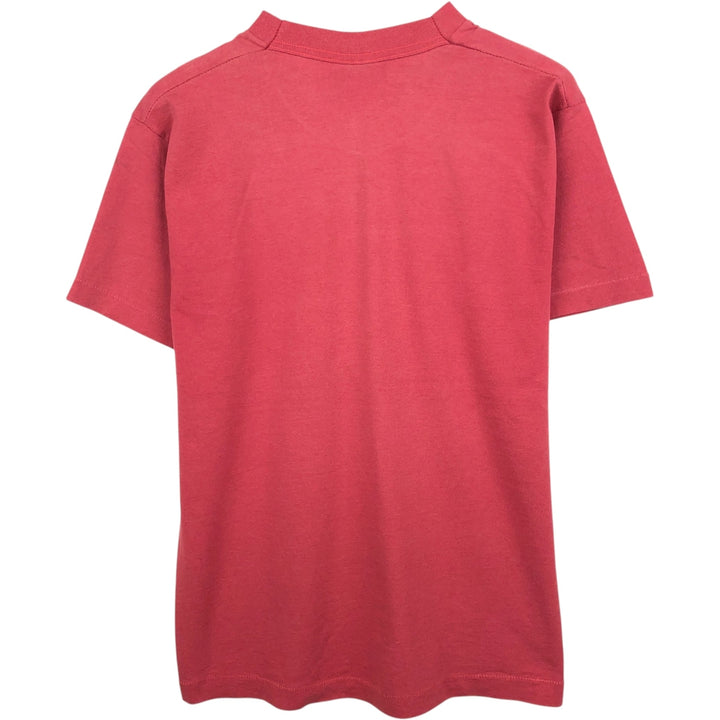 90'S Fruit of the Loom Best Print T-Shirt, Made in USA, Men's Size M (approx.), Vintage cotton red type Vintage Second Hand