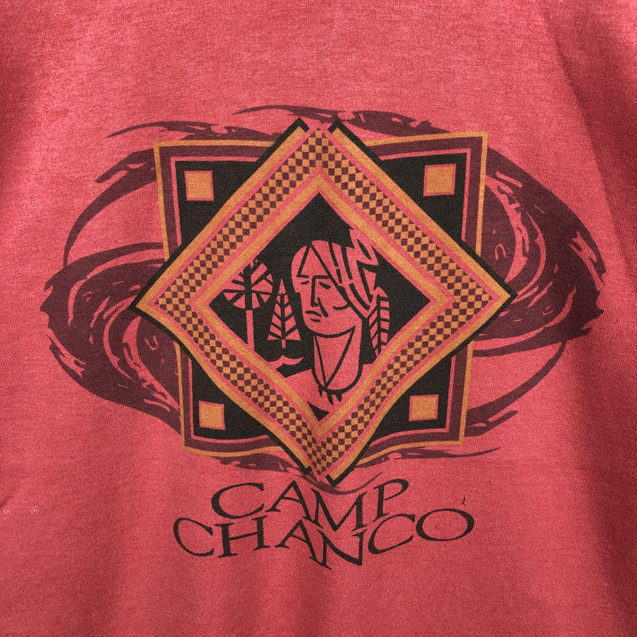 90'S Fruit of the Loom Best Print T-Shirt, Made in USA, Men's Size M (approx.), Vintage cotton red type Vintage Second Hand