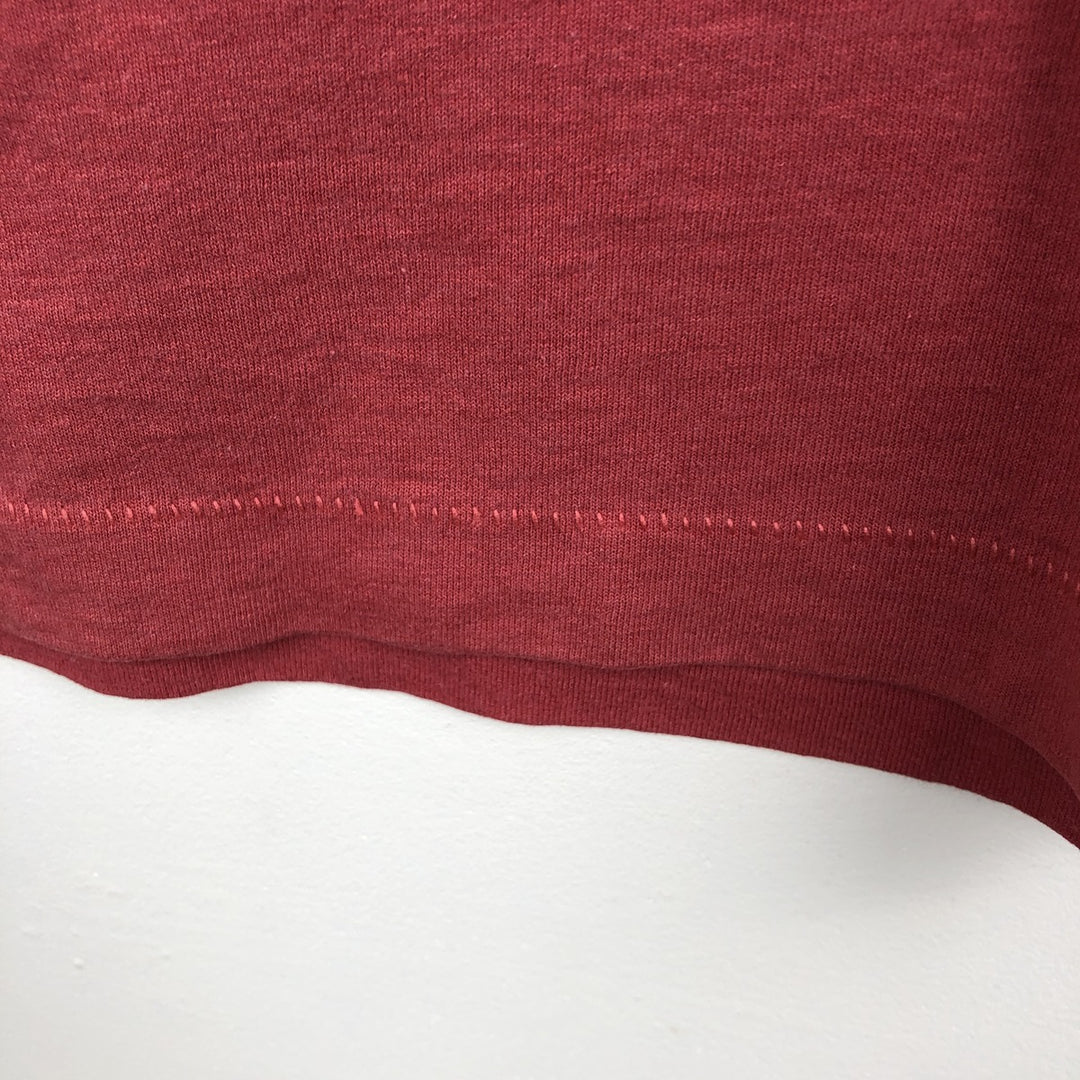 90'S Fruit of the Loom Best Print T-Shirt, Made in USA, Men's Size M (approx.), Vintage cotton red type Vintage Second Hand