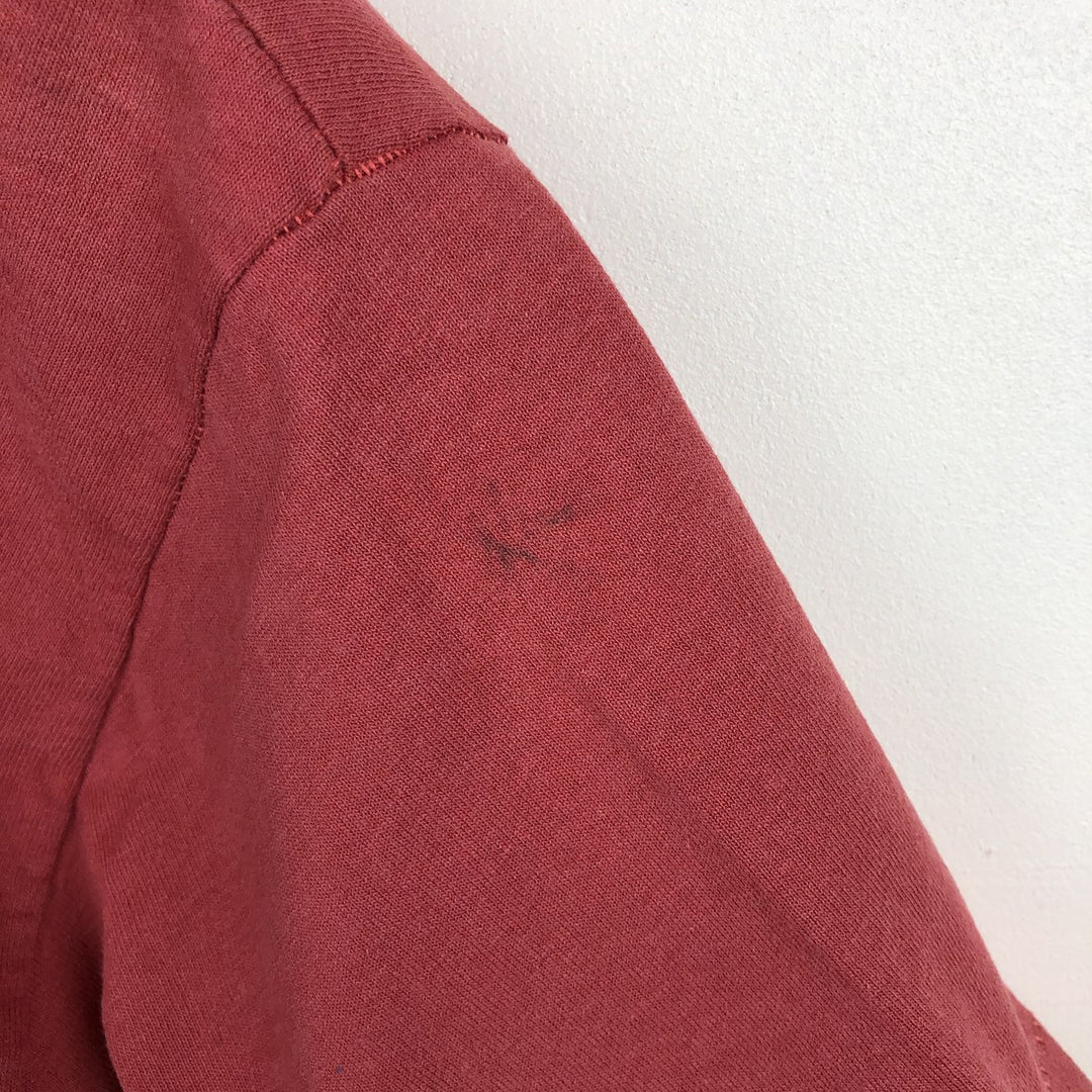90'S Fruit of the Loom Best Print T-Shirt, Made in USA, Men's Size M (approx.), Vintage cotton red type Vintage Second Hand
