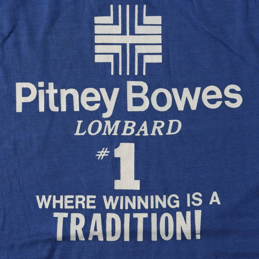 ~90'S Sportswear Advertising Print T-Shirt, Men's XXL equivalent, Vintage polyester blue type Vintage Second Hand