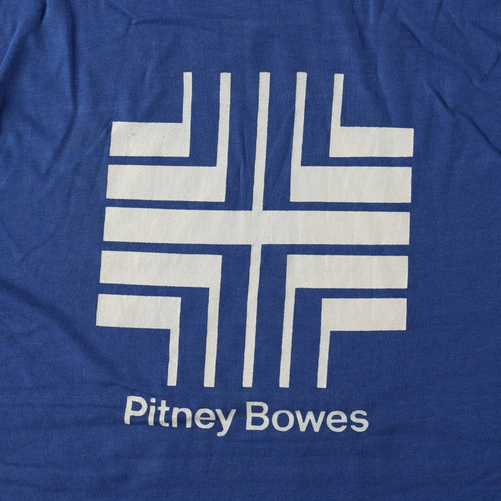 ~90'S Sportswear Advertising Print T-Shirt, Men's XXL equivalent, Vintage polyester blue type Vintage Second Hand