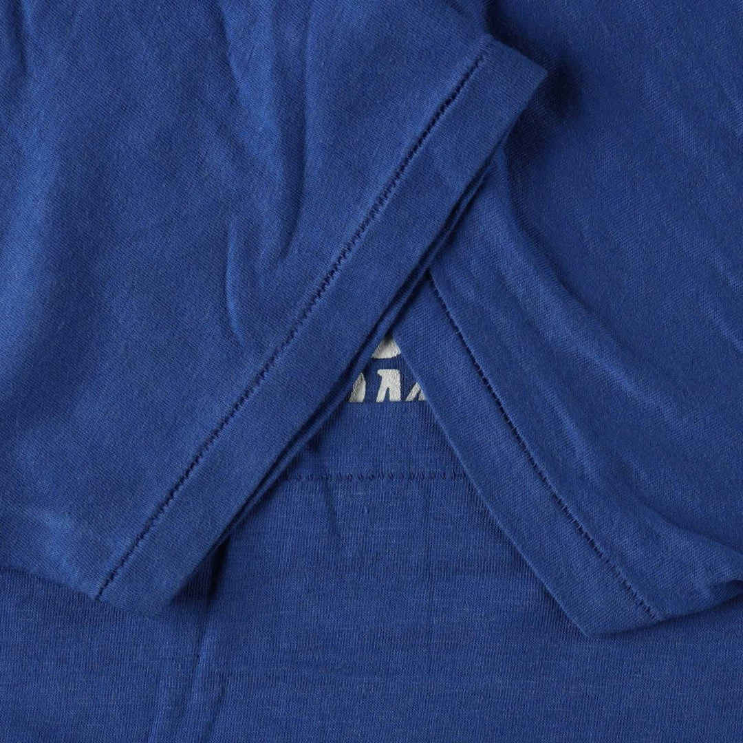 ~90'S Sportswear Advertising Print T-Shirt, Men's XXL equivalent, Vintage polyester blue type Vintage Second Hand