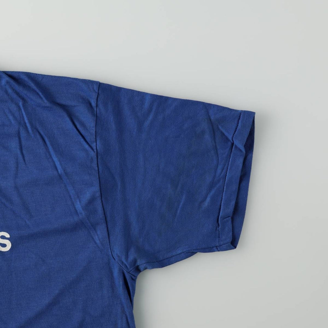 ~90'S Sportswear Advertising Print T-Shirt, Men's XXL equivalent, Vintage polyester blue type Vintage Second Hand