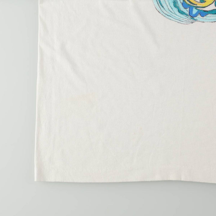 90'S Fruit of the Loom Best Message Print T-Shirt Made in USA Men's XL Vintage cotton white type Vintage Second Hand