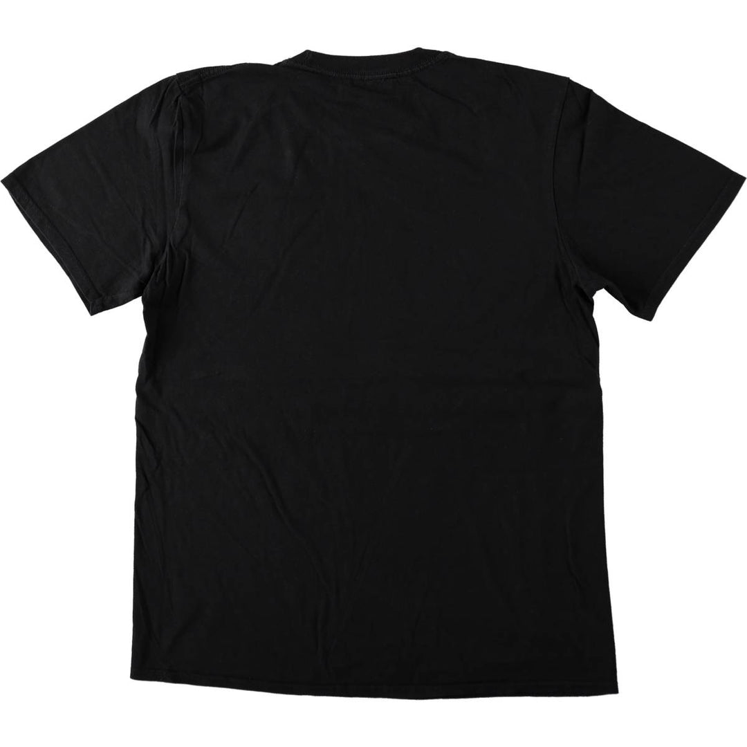 STEVED RHODES Printed T-Shirt, Men's Size M cotton black type Vintage Second Hand