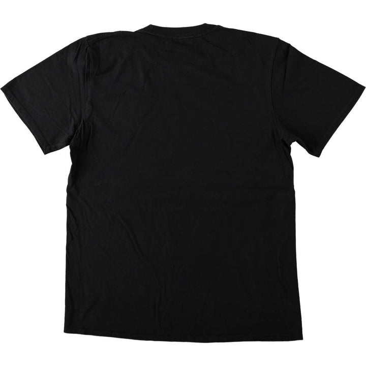 STEVED RHODES Printed T-Shirt, Men's Size M cotton black type Vintage Second Hand