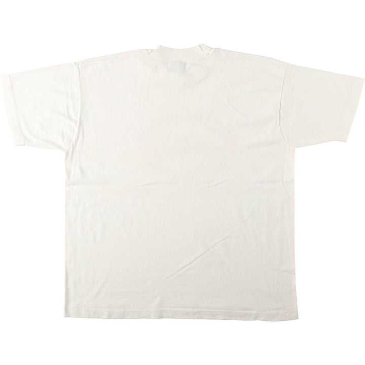 90'S Fruit of the Loom Best Printed T-shirt, Made in USA, Men's XL, Vintage cotton white type Vintage Second Hand
