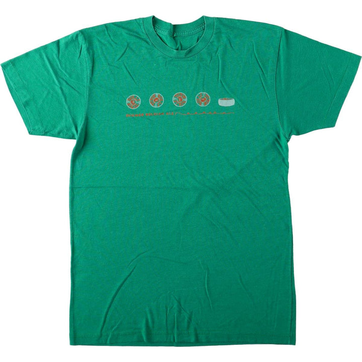90'S Vintage Printed T-Shirt, Men's XL unclear green type Vintage Second Hand