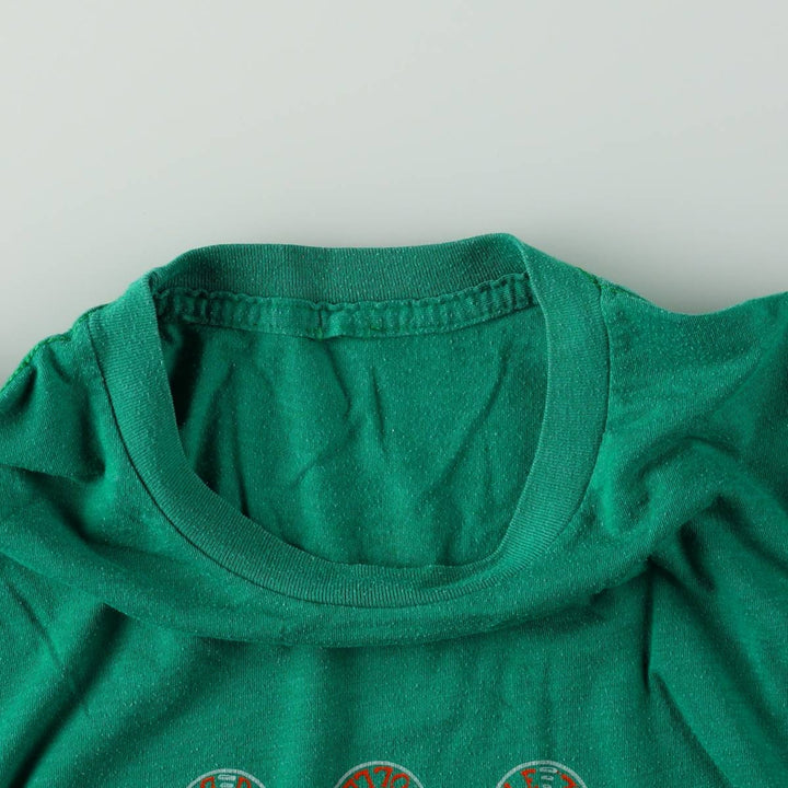 90'S Vintage Printed T-Shirt, Men's XL unclear green type Vintage Second Hand