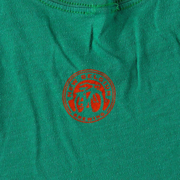 90'S Vintage Printed T-Shirt, Men's XL unclear green type Vintage Second Hand