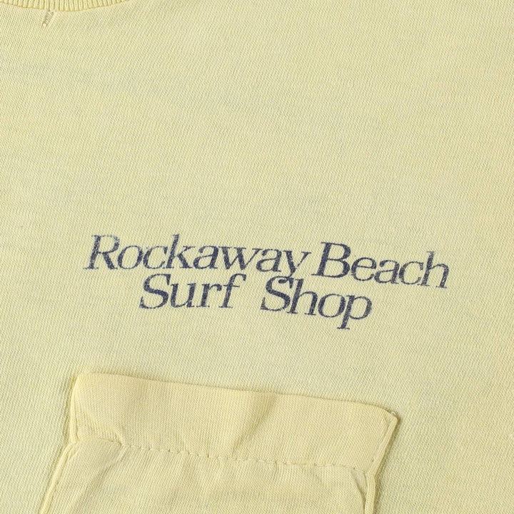 90'S California T-Shirts Printed T-Shirt, Men's Size S (Equivalent), Vintage unclear yellow type Vintage Second Hand