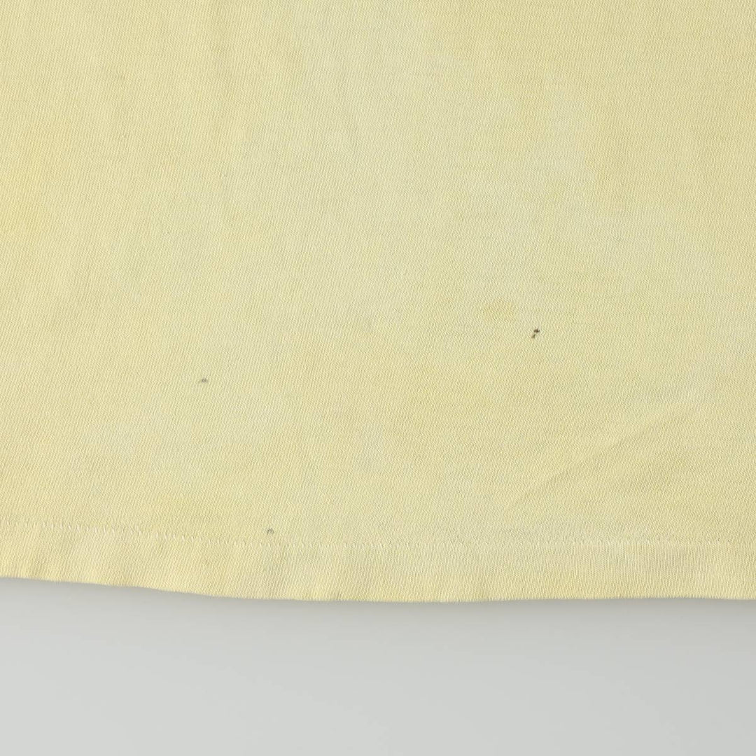 90'S California T-Shirts Printed T-Shirt, Men's Size S (Equivalent), Vintage unclear yellow type Vintage Second Hand