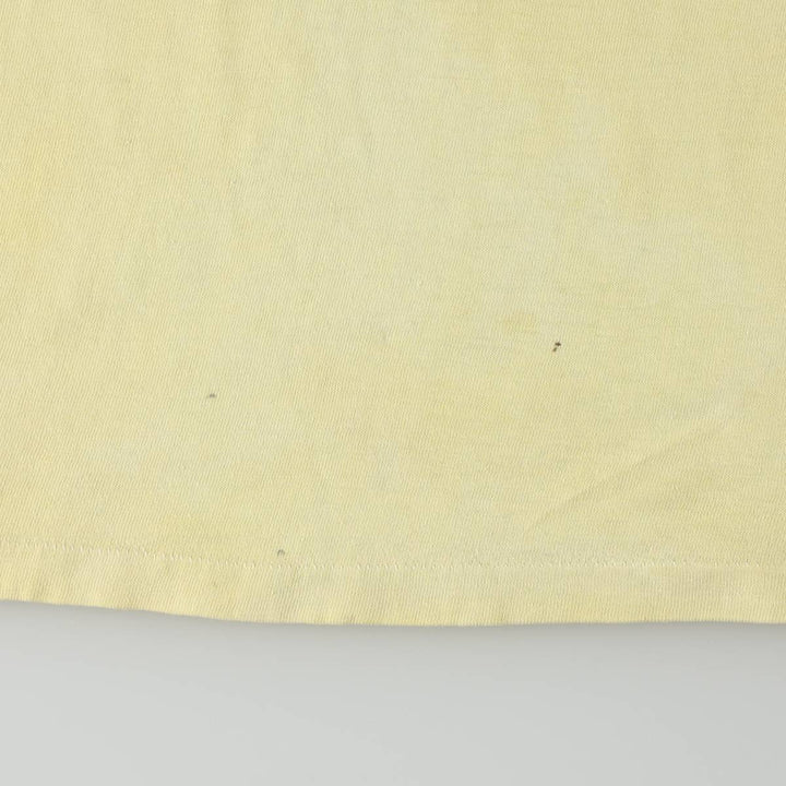 90'S California T-Shirts Printed T-Shirt, Men's Size S (Equivalent), Vintage unclear yellow type Vintage Second Hand