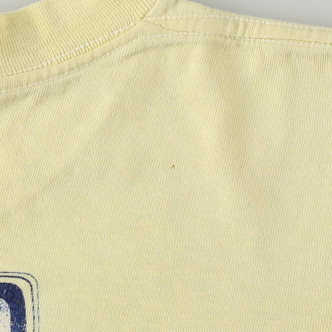 90'S California T-Shirts Printed T-Shirt, Men's Size S (Equivalent), Vintage unclear yellow type Vintage Second Hand