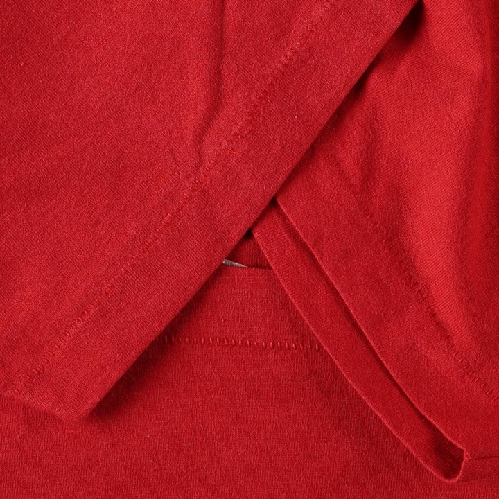 90'S Screen Stars Best Printed T-shirt Made in USA Men's L Vintage cotton red type Vintage Second Hand