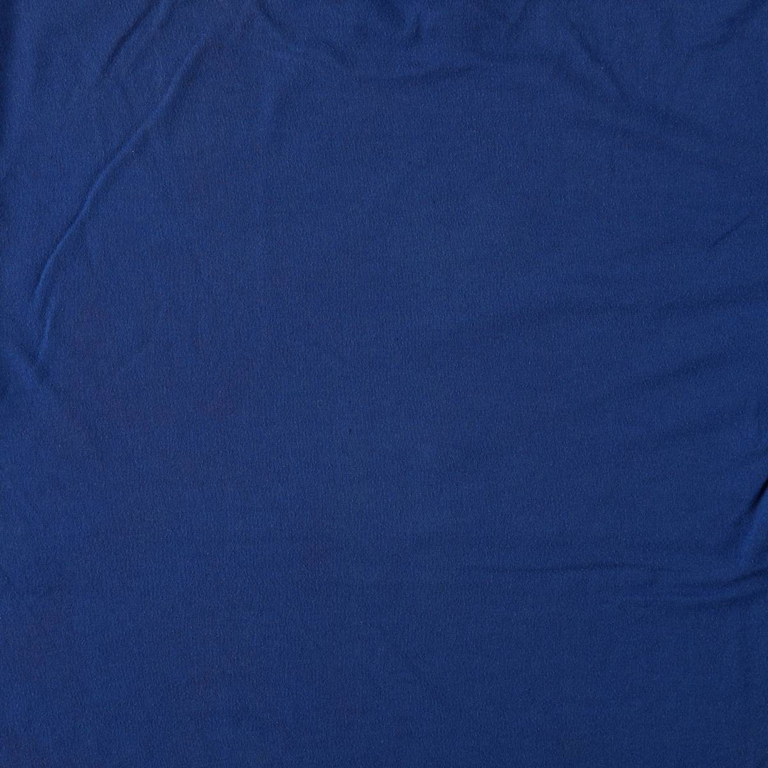 Vintage 80s-90'S Jerzees Printed T-Shirt, Made in USA, Men's XL cotton blue type Vintage Second Hand