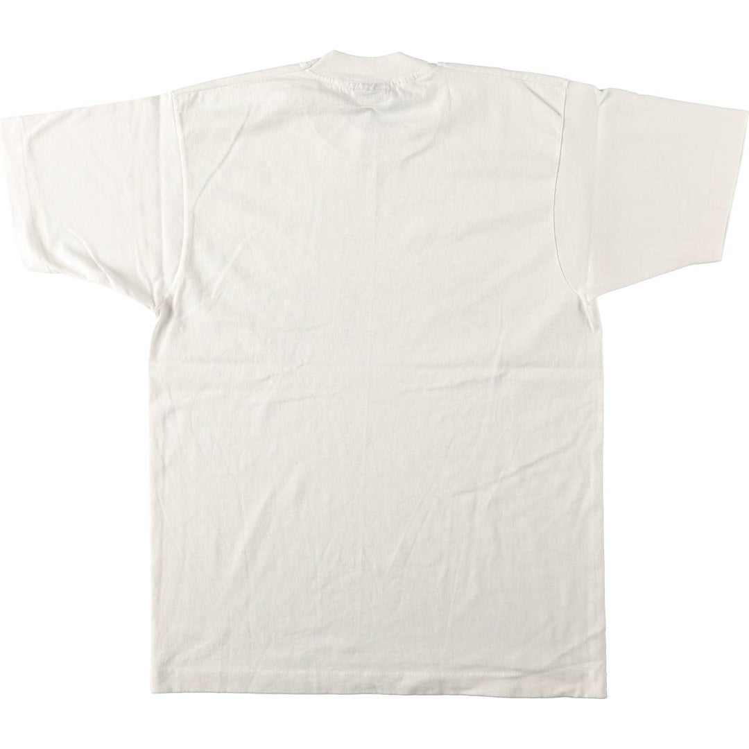 90'S Screen Stars Best Printed T-shirt Made in USA Men's L Vintage cotton white type Vintage Second Hand