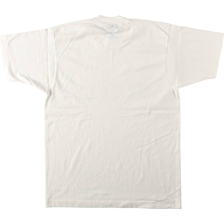 90'S Screen Stars Best Printed T-shirt Made in USA Men's L Vintage cotton white type Vintage Second Hand